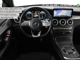 Mercedes-Benz GLC 300 Coupé 300e 4Matic Business Solution AMG - Mercedes-Benz GLC 300 mit Hybrid-Antrieb: Grau, Geländewagen