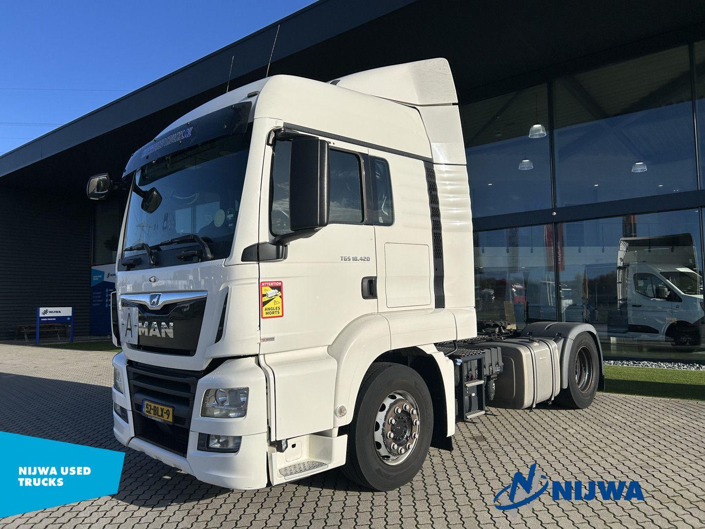 MAN TGS 18.420 4x2 Standkachel + Koelkast