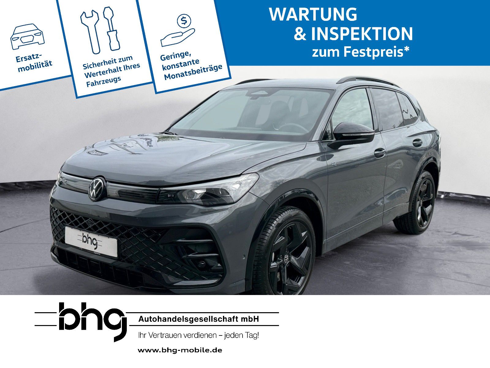 Volkswagen Tiguan 2.0 TDI R-Line ACC MATRIX IQ.DRIVE Black- imagem 2
