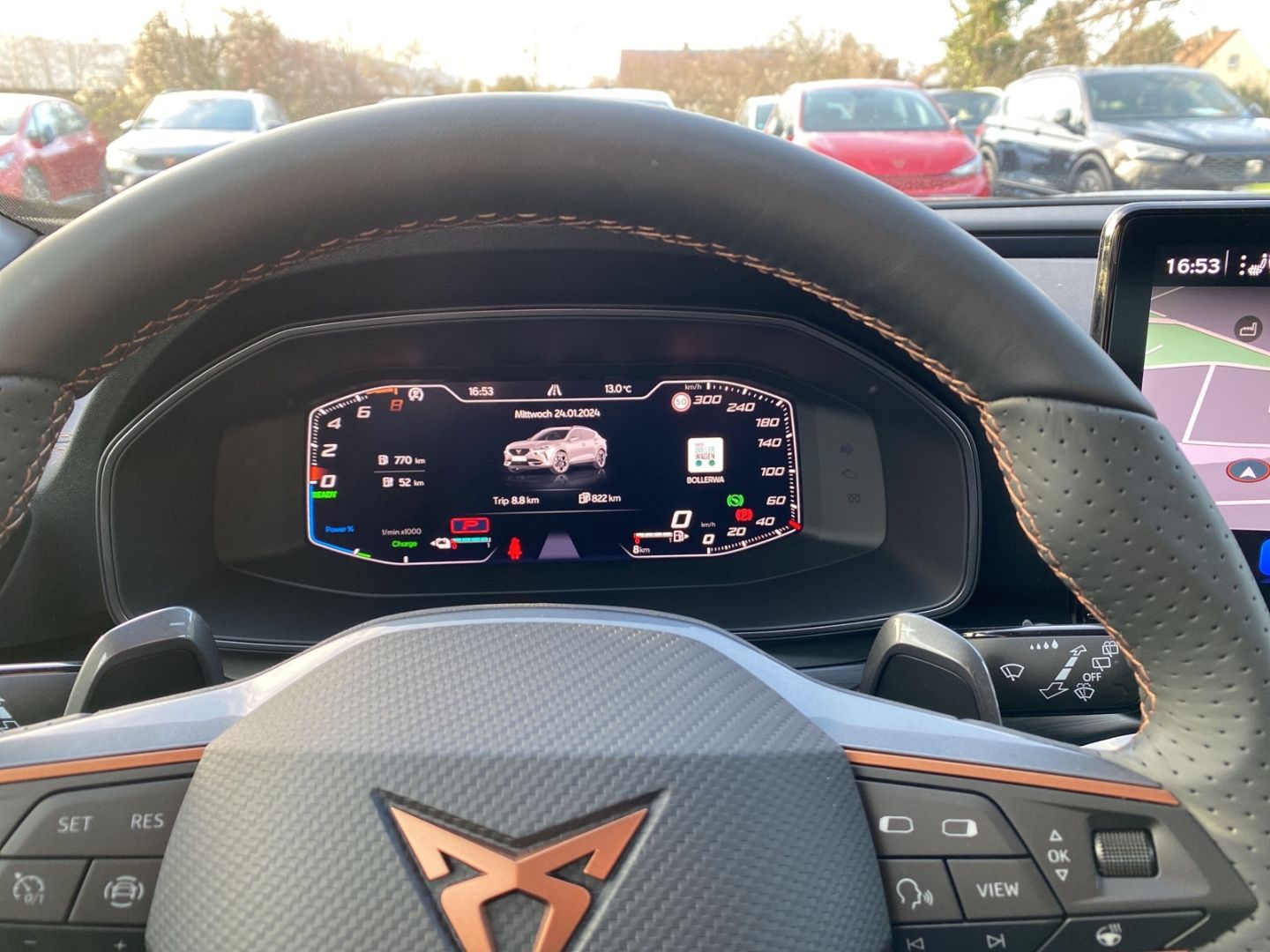 Fahrzeugabbildung CUPRA Formentor Basis e-HYBRID 1.4 EU6d* Navi* Memory
