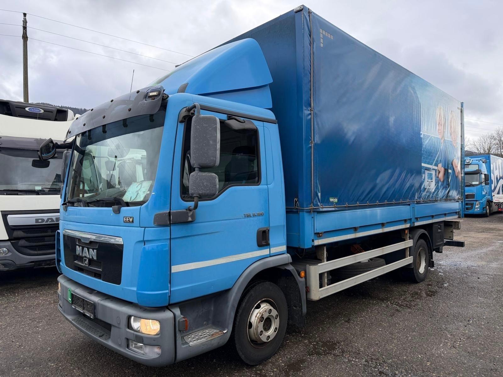 MAN TGL 8.180 4x2 PRITSCHE PLANE+LBW*140.000KM*EURO5