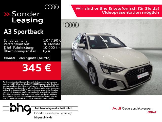 Audi A3 Sportback 40 TFSIe S-tronic S-Line DriveSelec