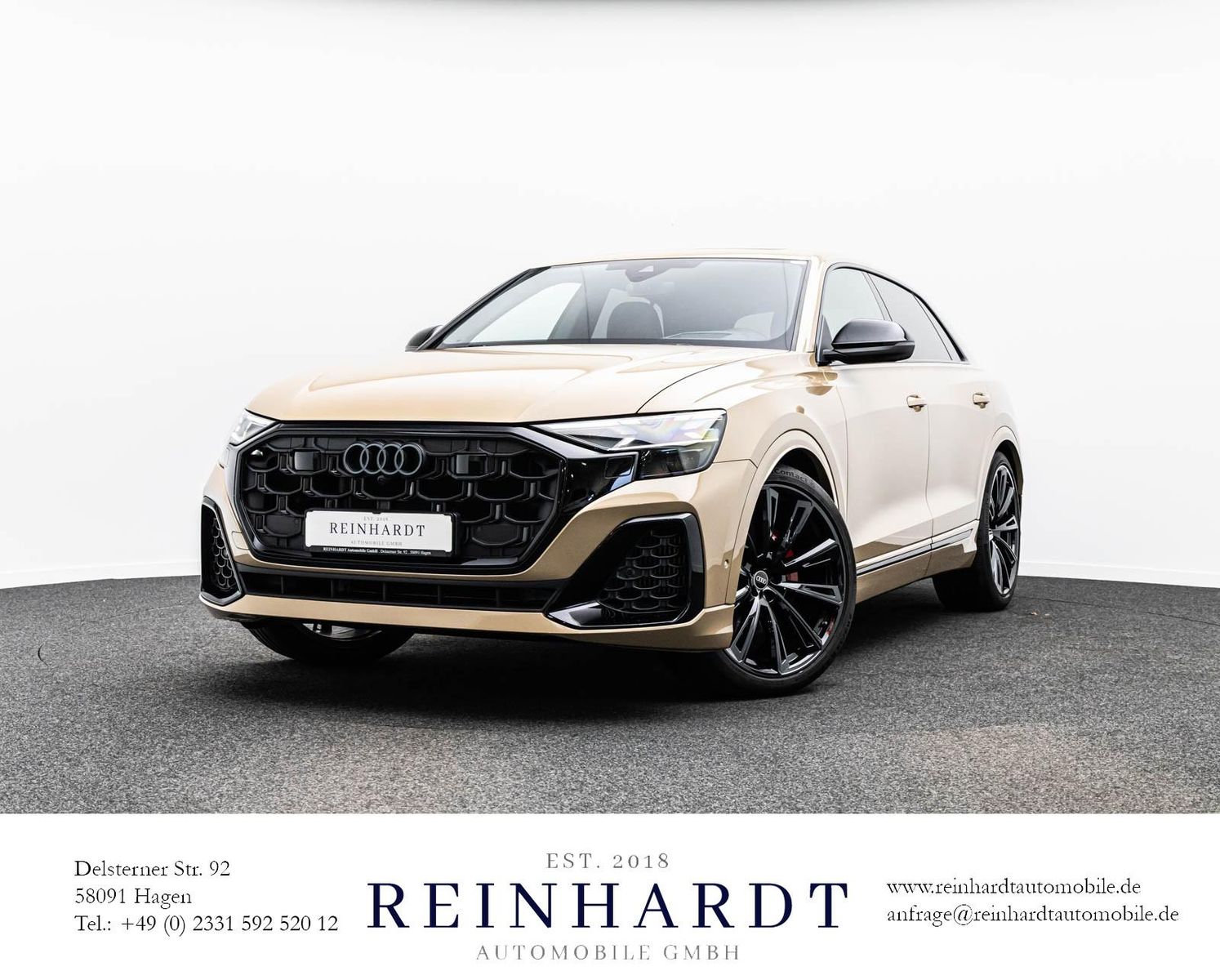 Audi Q8 55TFSi Q S LINE ACC/HuD/PANO/BELÜFT/B&O/360°