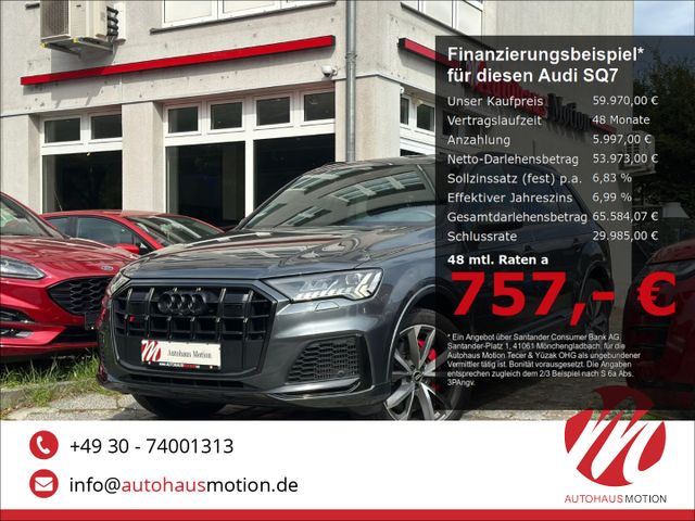 AUDI SQ7 4.0 quattro TDI 21'LM Matrix Pano HUD Kamera