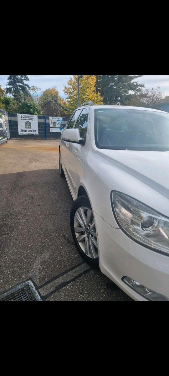 Skoda Octavia 2012 — rear view