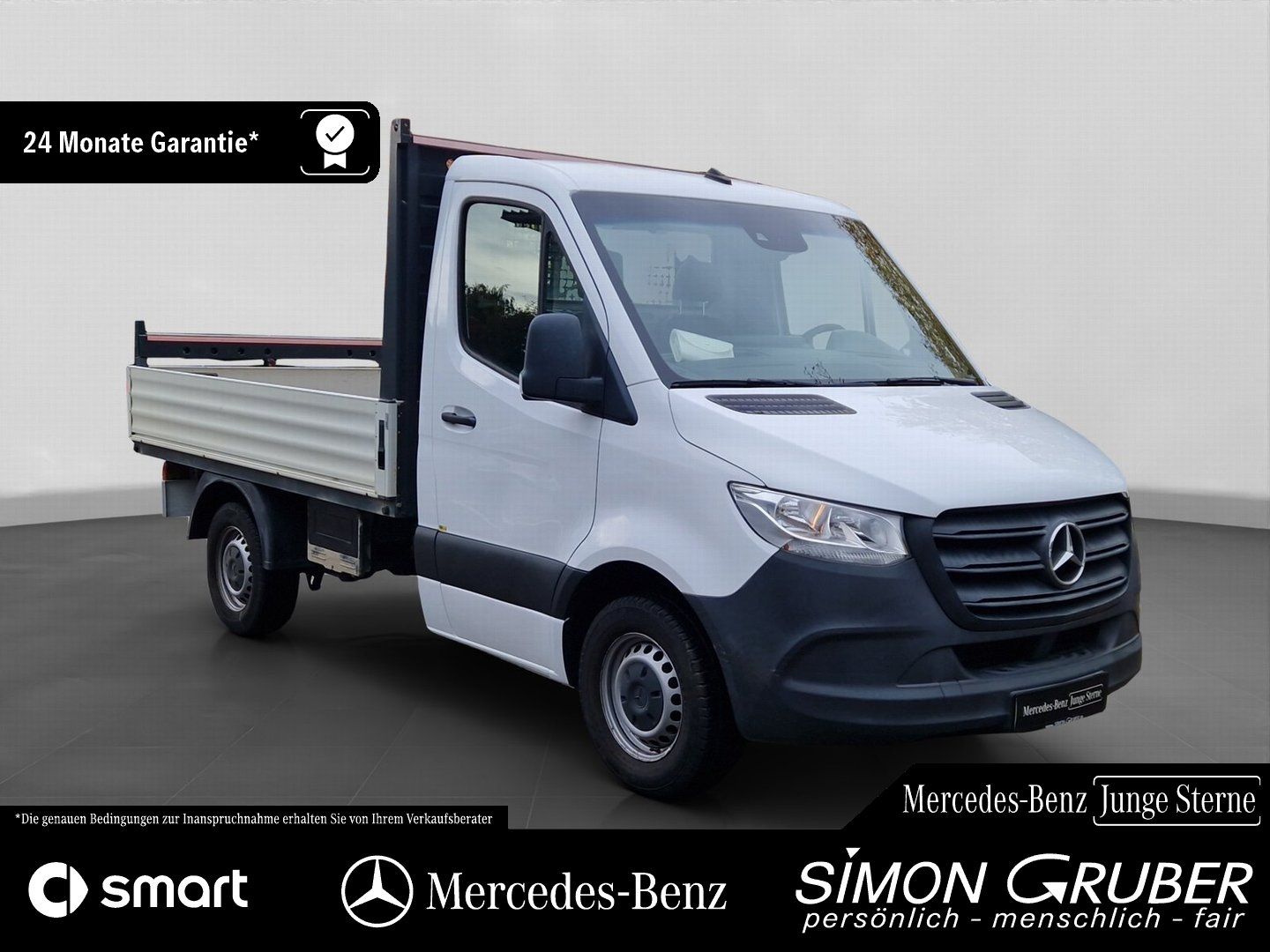 Fahrzeugabbildung Mercedes-Benz Sprinter 316 Pritsche Kompakt 3Sitze Klima AHK