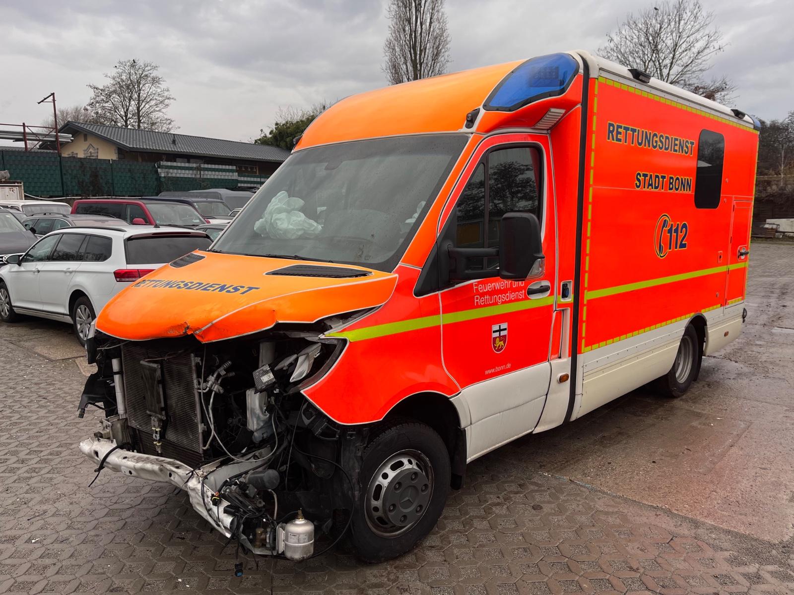 Mercedes-Benz Sprinter III Pritsche RWD 516 CDI RTW NAV KAM