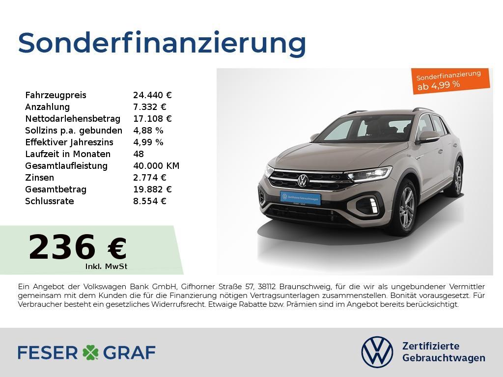 Volkswagen T-Roc 1.5TSI R-Line DSG AHK IQ.DRIVE-Paket Navi