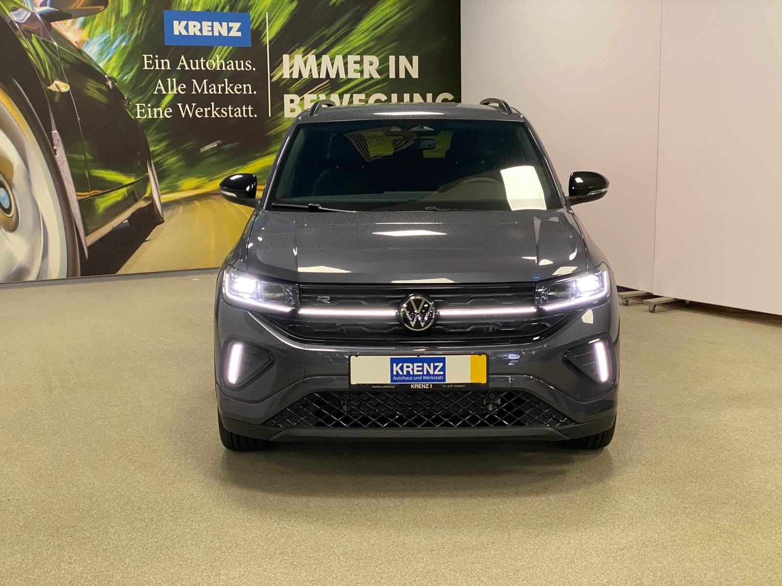 Fahrzeugabbildung Volkswagen T-Cross 1.0 TSI DSG R-Line BLACKSTYLE+MATRIX+AHK