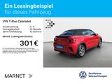 Volkswagen T-Roc Cabriolet 1.5 TSI R-Line DSG Navi*AHK*IQ-D - Jahreswagen