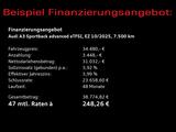 Audi A3 Sportback advanced TFSIe S-tronic/ Sonos, AHK - Audi A3: Limousine