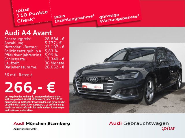 Audi A4 Avant Advanced 40 TDI qu. S tronic Navi+ LED