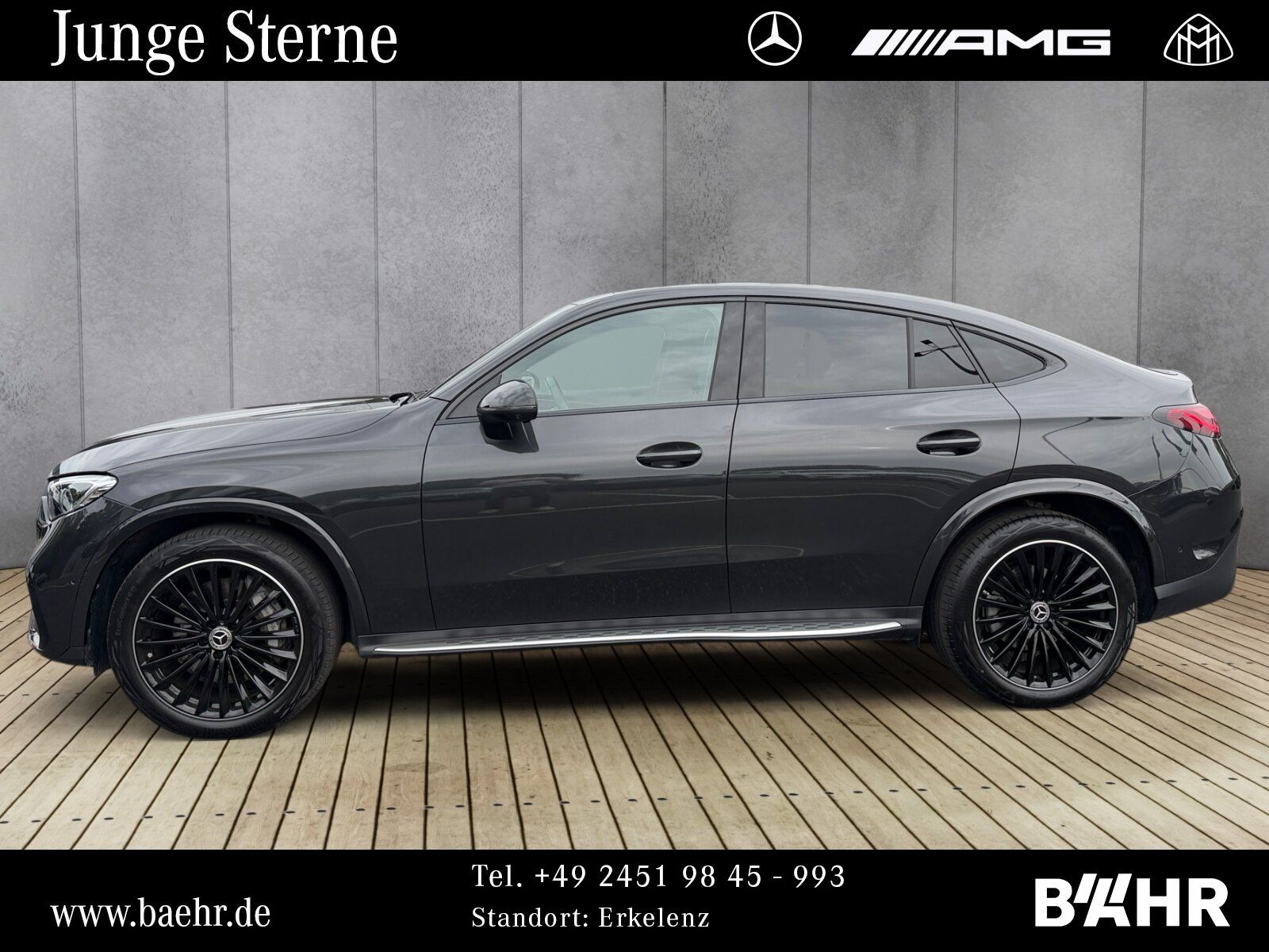 Mercedes-Benz GLC 300 d 4M Coupé AMG Night Pano 360° AHK LMR20 foto 2