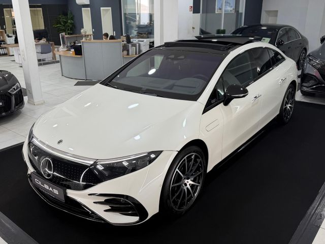 MERCEDES-BENZ EQS 580 4M AMG-LINE*HYPER*PANO*360*AHK*MASSAGE*