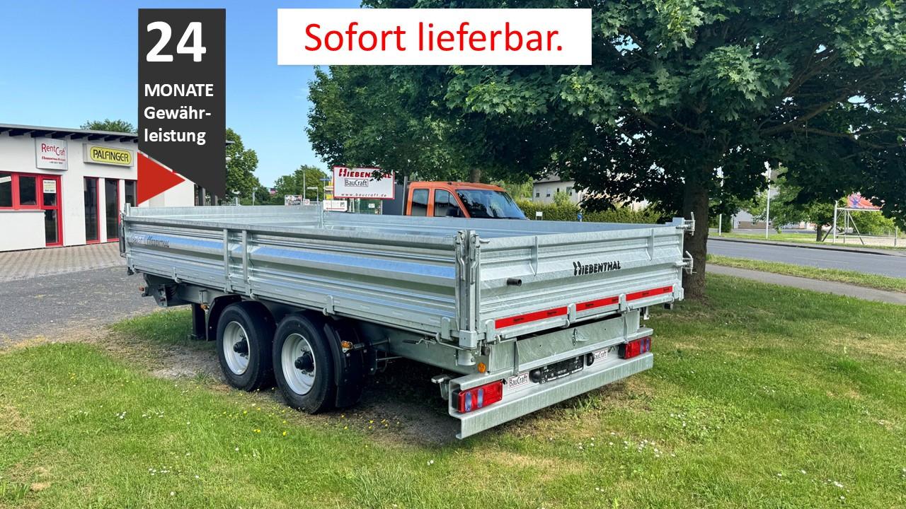 Hiebenthal TTK 11,9 Tandem 3-Seiten-Kippanhänger