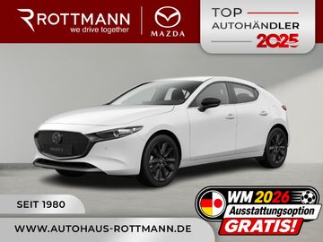 Mazda Leasingangebot: Mazda 3 2027 140ps Aut. HOMURA NAVI ACC KeyLess HUD Qi
