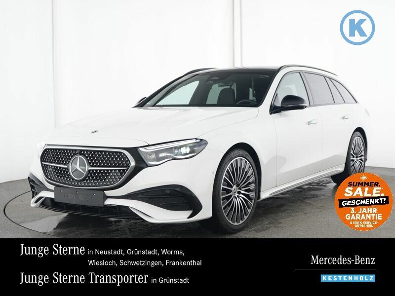 Mercedes-Benz E 220 d T AMG+NIGHT+STHZ+AHK+DISTRO+PANO+360+HUD