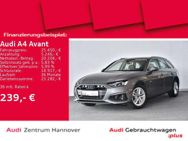 Audi A4 Avant 35 TDI AHK Kamera Alcant. LED Navi