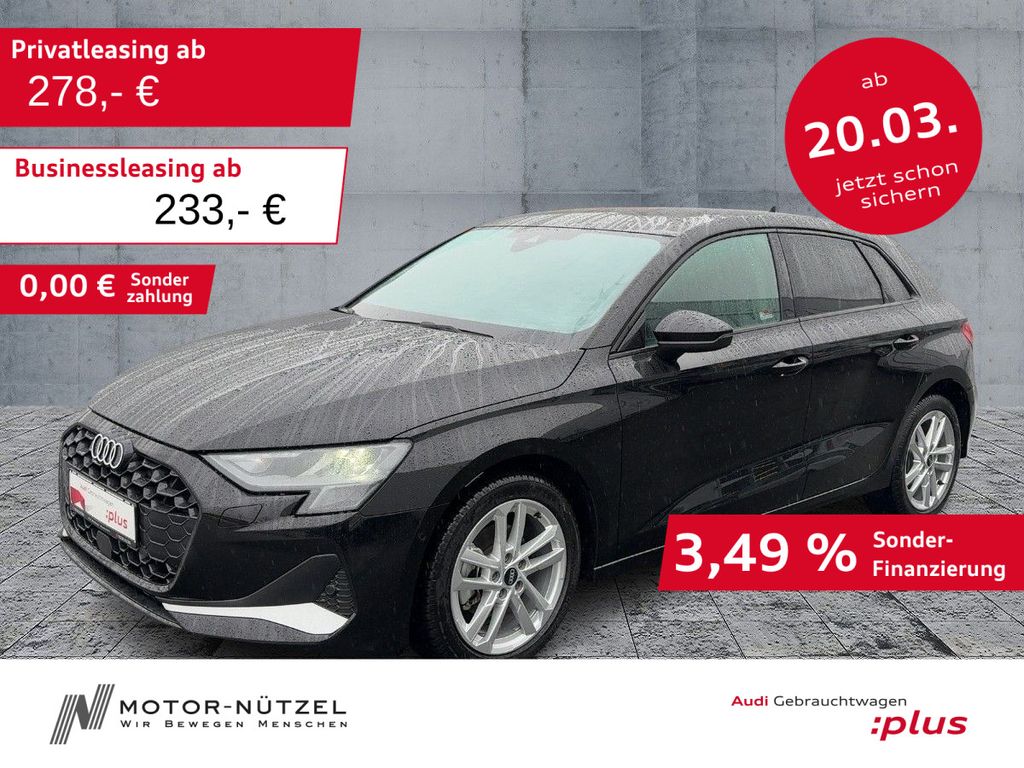 A3 Sportback 35 TFSI ADVANCED LED+NAV+RFK+ACC+17