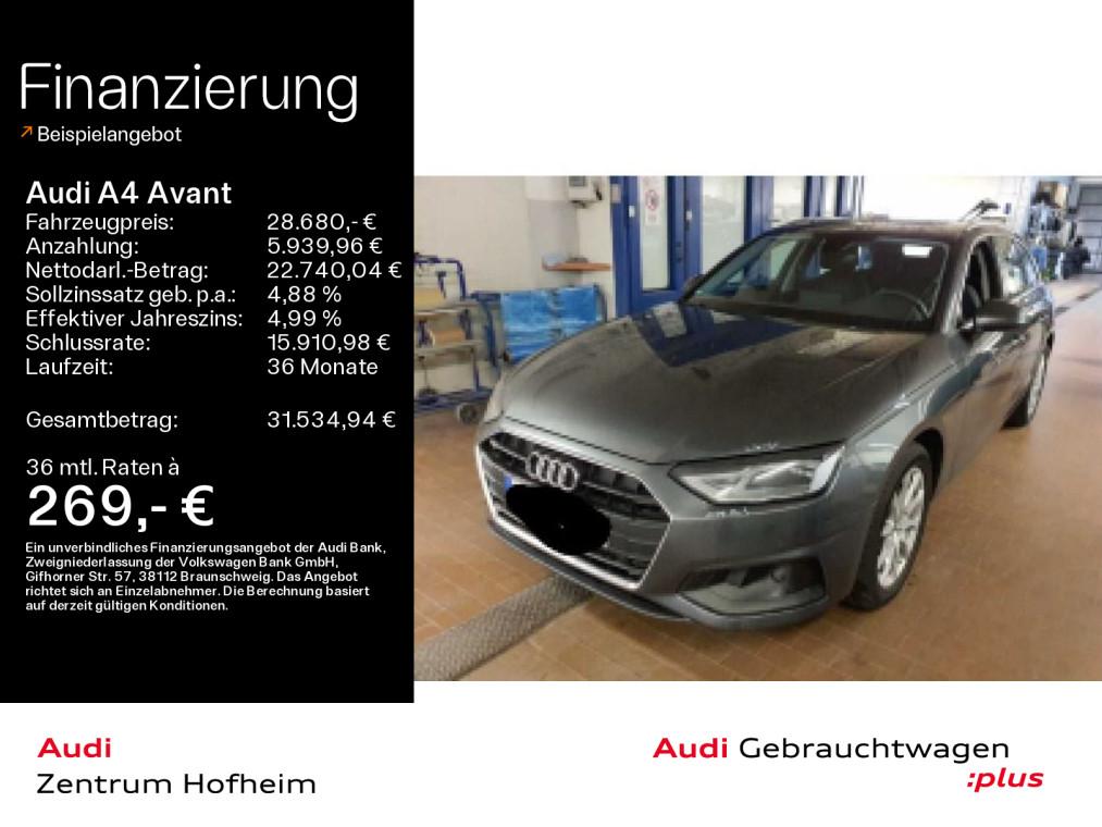 Audi A4 Avant 40 TFSI S tro*Pano*LED*Navi+*Sportsitze