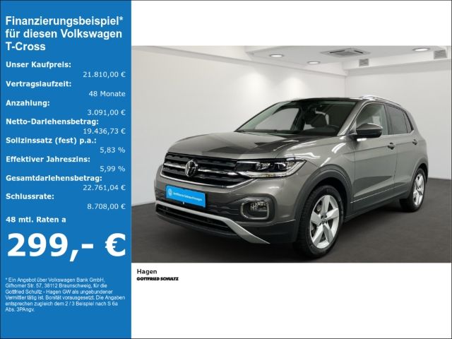 Volkswagen T-Cross 1.5 TSI DSG LED NAV ACC KAMERA Style