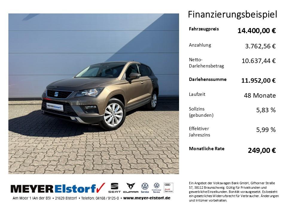 Seat Ateca 1.4 TSI Style AHK NAVI Parklenkassistent