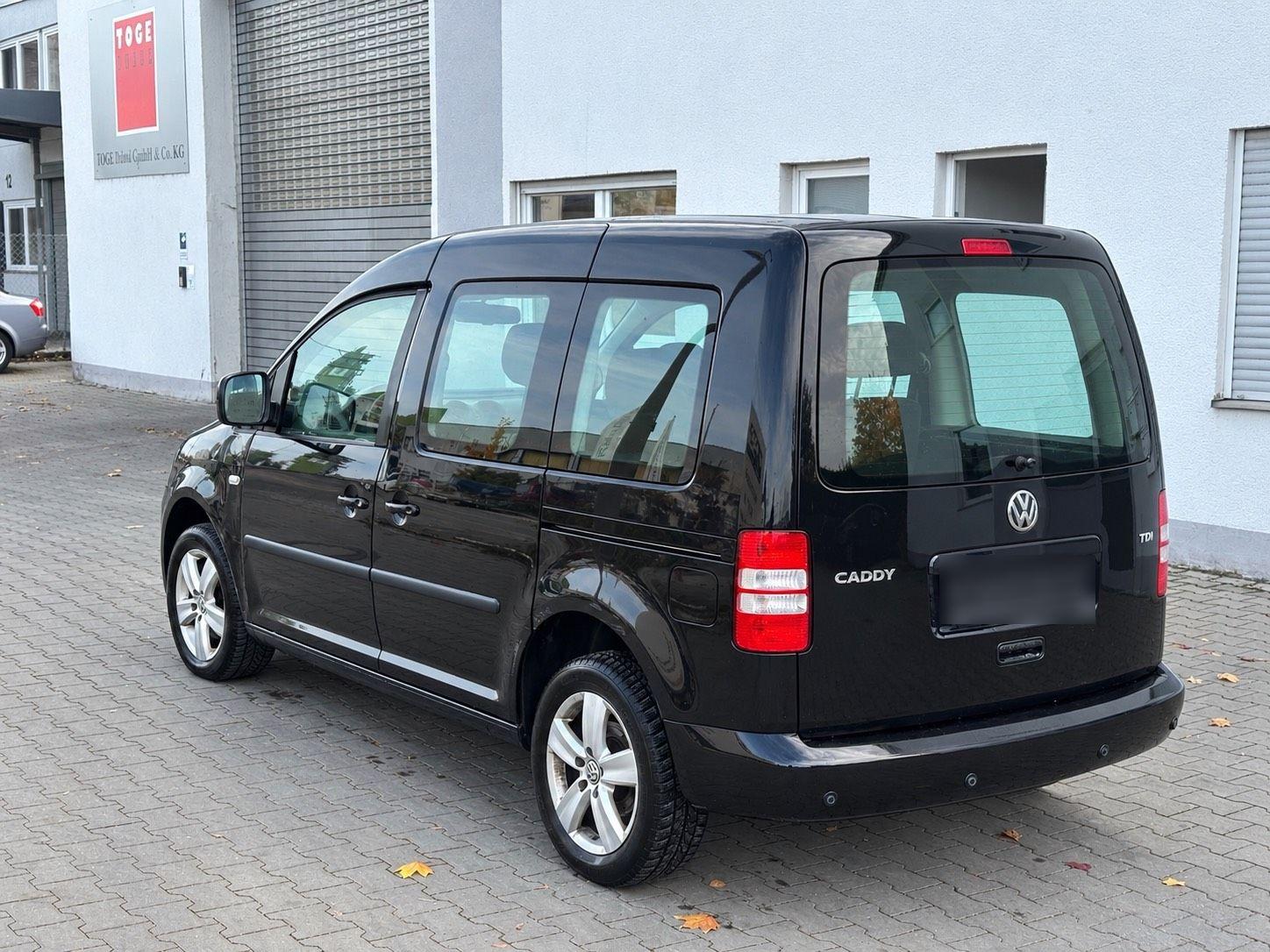 Volkswagen Caddy 2012 — engine 105 HP (77kW)