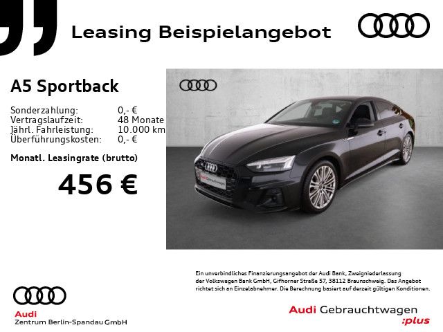 Audi A5 Sportback 40 TFSI qu. S line S tronic *NAV+*