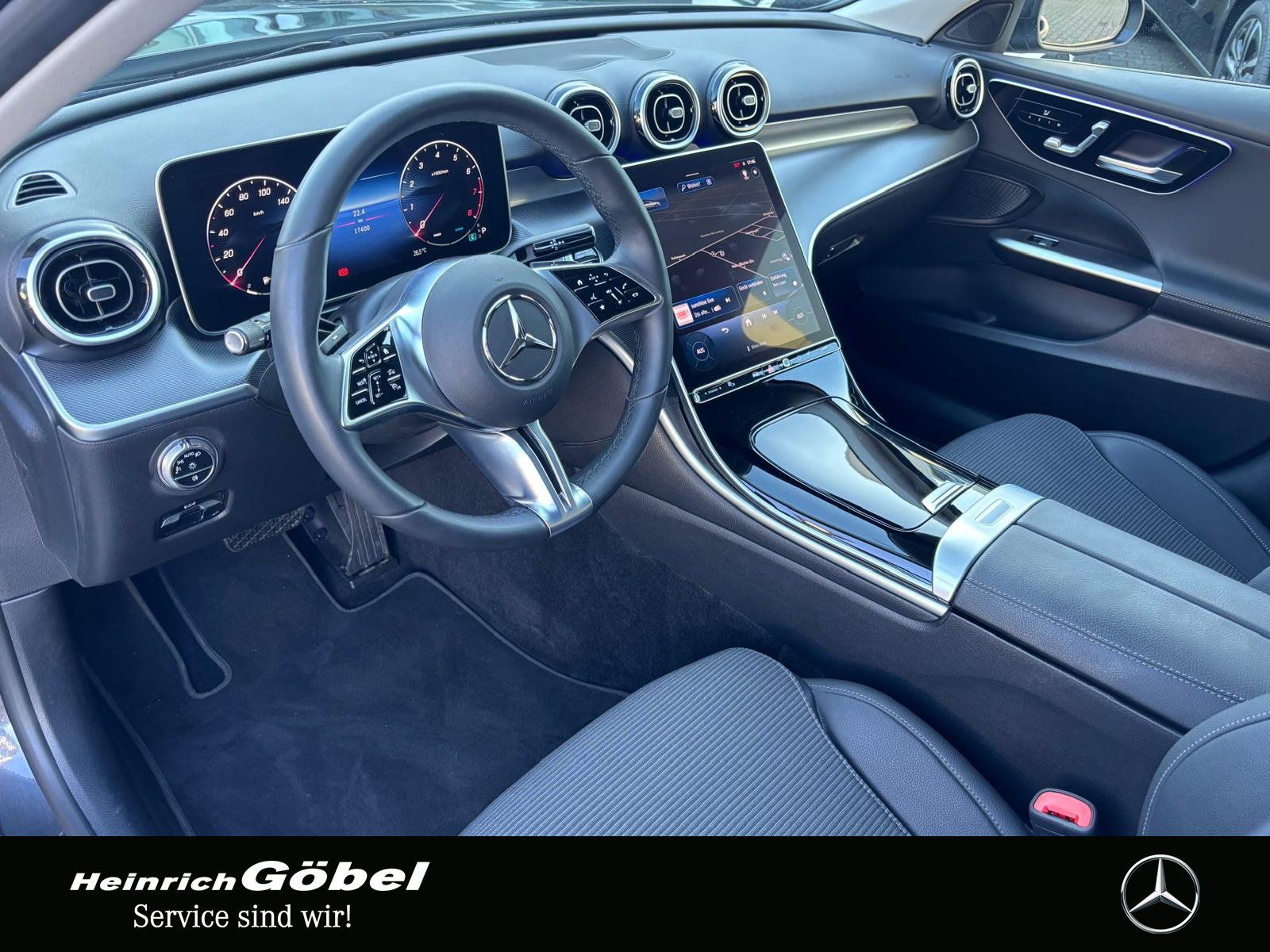 Fahrzeugabbildung Mercedes-Benz C 200 AVA-ADV+ 360°KAM WP LED AMB-BEL VZA MEM-SI