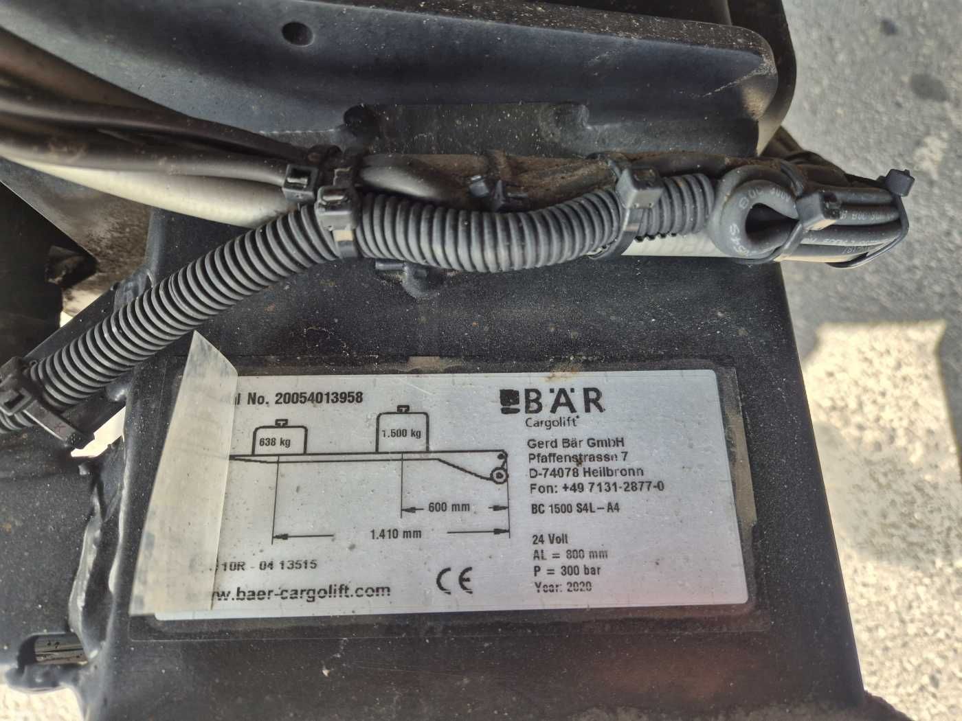 Fahrzeugabbildung Iveco Eurocargo ML80E21/P LBW Bär 1.500kg 2x AHK
