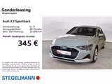 Audi A3 Sportback 35 TDI S-Tronic advanced - mit Diesel-Antrieb: Grau, Scheckheftgepflegt