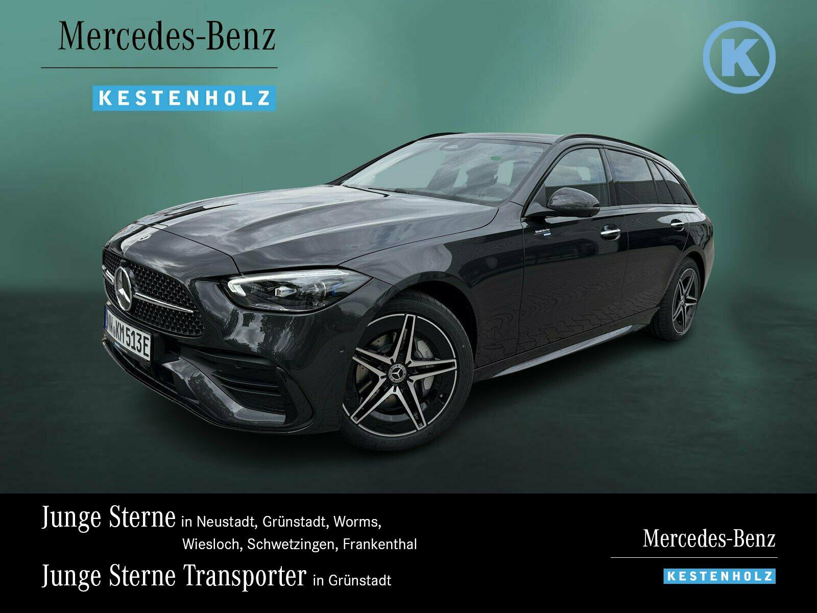Mercedes-Benz C 300 e T AMG+NIGHT+AHK+DISTR+PANO+BURM+360+KEYL