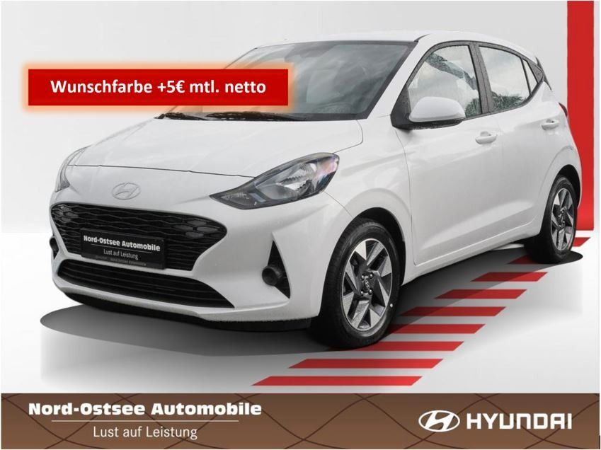Hyundai i10 Trend Wunschfarbe +5€ netto mtl.