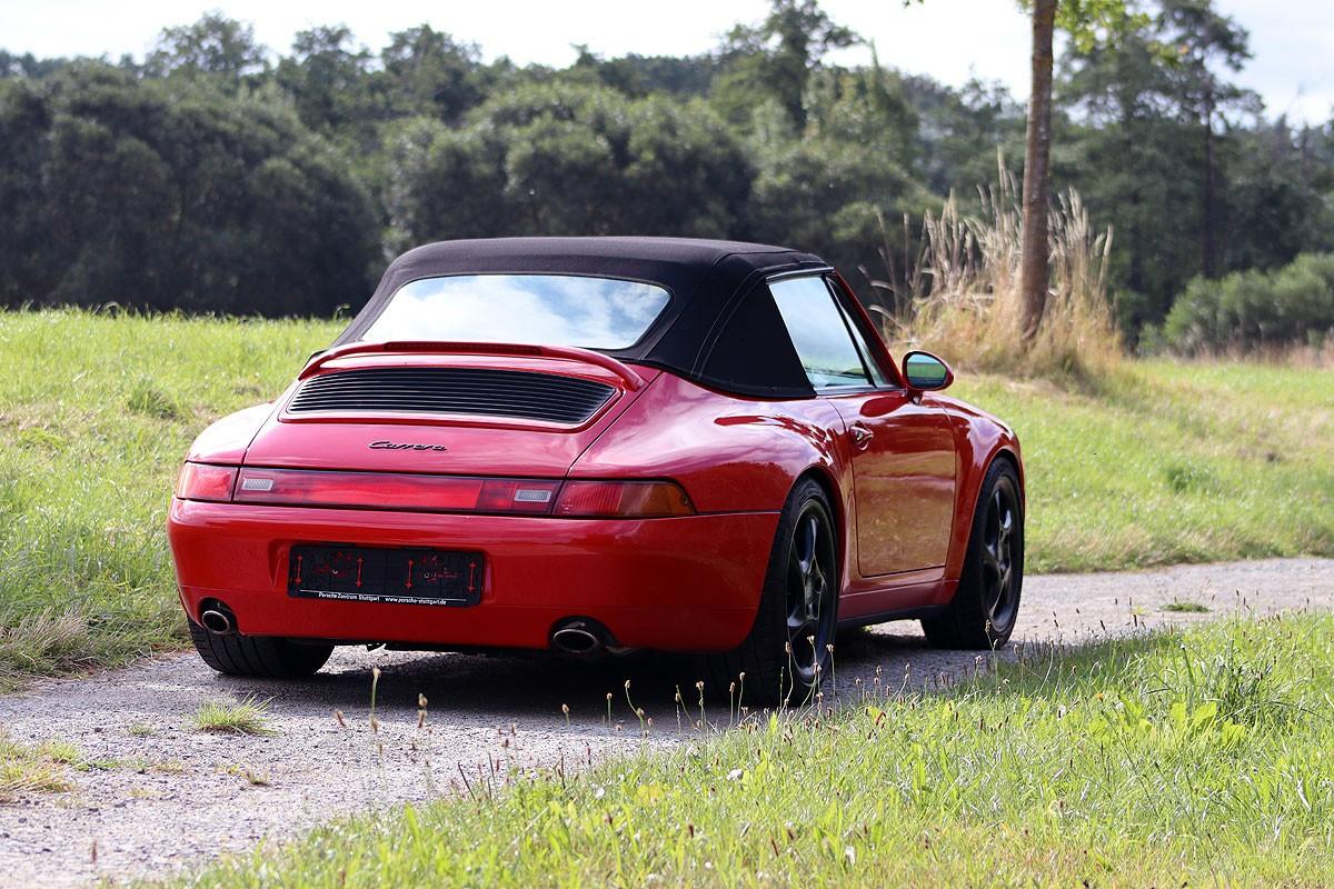 Porsche 993 Carrera Cabriol, 286 PS, M419!!  Erstlack
