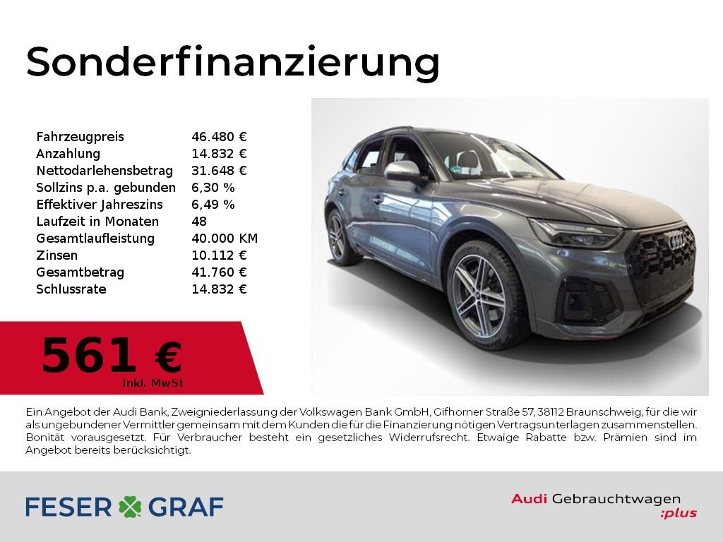 AUDI SQ5 TDI AHK,Sitzbel,Kamera,Leder,Navi