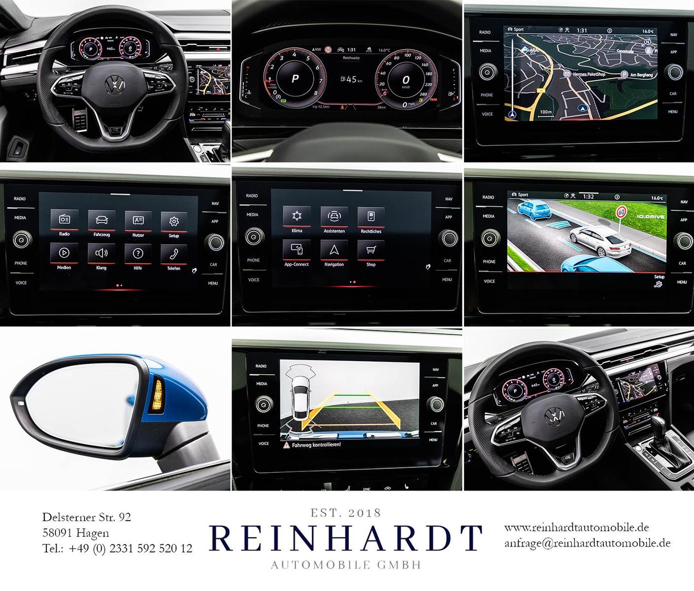 Volkswagen Arteon LIMOUSINE 2.0TSi R LINE 4M IQ-L/ACC/PANO, миниатюра 20