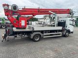 Mercedes-Benz Atego 816,Böcker Kran, Dachdeckerkran - Mercedes-Benz Atego 816