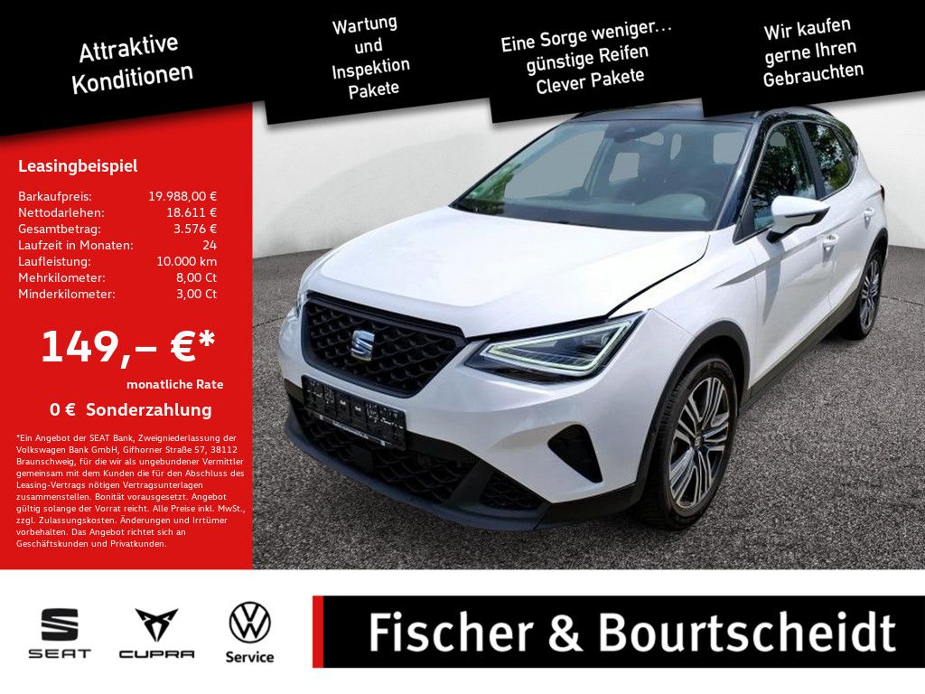 Seat Arona 1.0 TSI Style Edition SHZ ACC FACEL. LED