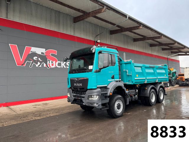 MAN TGS 26.520 6x6 Meiller Bordmatik Abdeckplane NEU