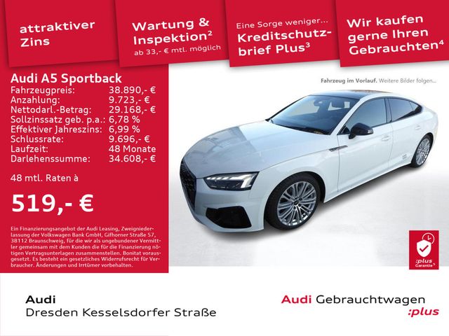 Audi A5 Sportback S line 40 TFSI 150(204) kW(PS) S tr