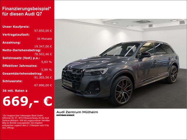 Audi Q7 50 TDI quattro S lineS line Sportpaket 3. Sit