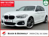 BMW 118 i M Sport LED SHZ 5-TÜRER BLUETOOTH ALCANT. - BMW 1er Reihe: Weiß