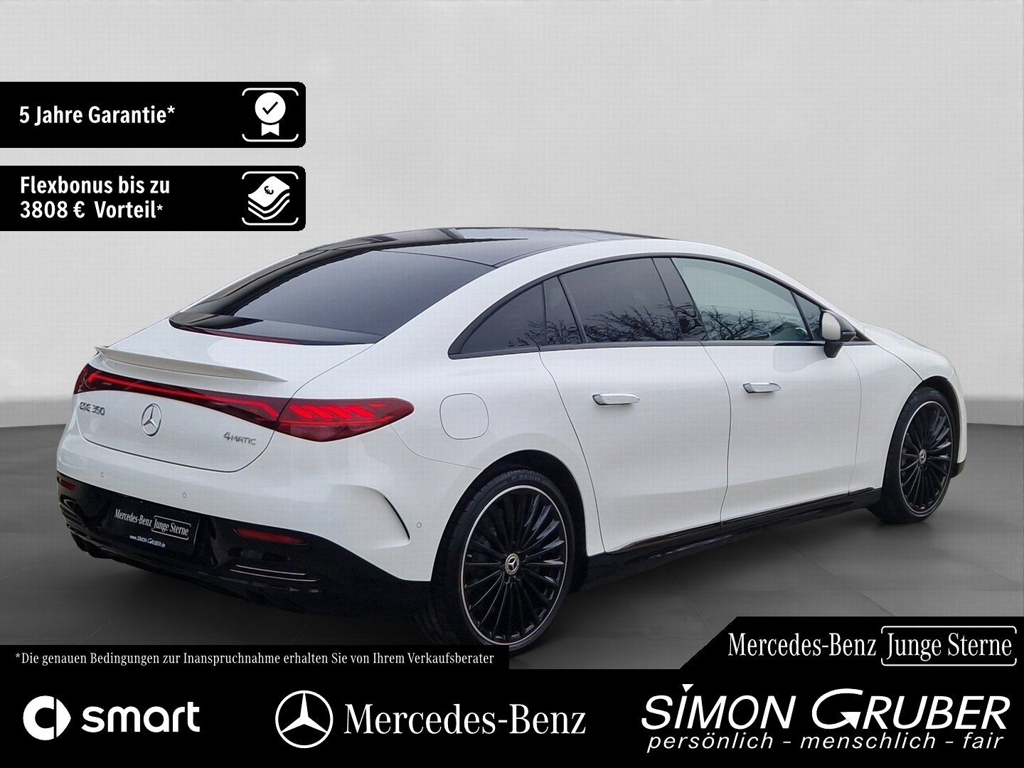 Fahrzeugabbildung Mercedes-Benz EQE 350 4M AMG Airmatic Hyper Pano HAL HUD Mod25