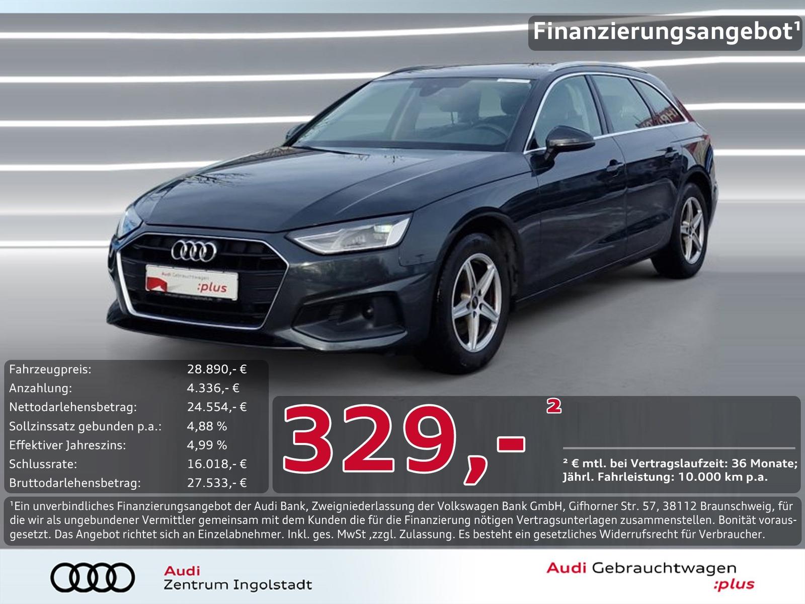 Audi A4 Avant 35 TDI STHZG AHK KAMERA ACC Virtual PDC