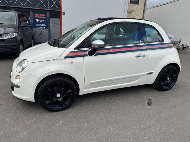 Fiat 500C*Gucci Edition*Klimaaut.*1.Hand*GUCCI Leder*