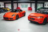Porsche 718 Boxster S PDK 2017 - NO OPF - Lava Orange - Porsche mit Benzin-Antrieb: Orange, Cabrio