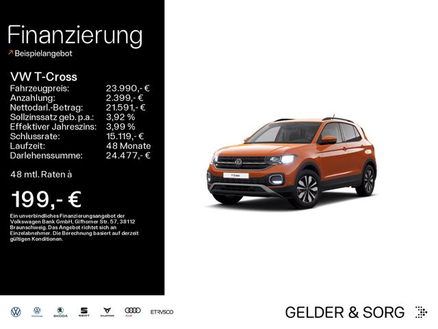 Volkswagen T-Cross Life Move 1.0 TSI Navi*AHK*Digital*ACC