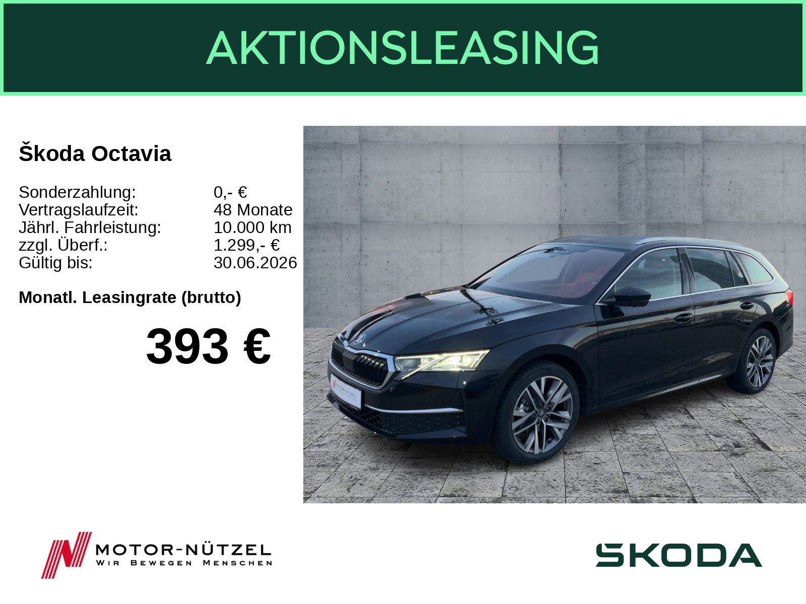 Skoda Octavia Combi Balance 1.5TSI DSG Navi AHK MATRIX