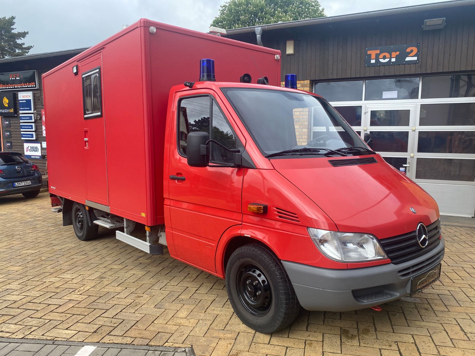 Mercedes-Benz Sprinter 314 Ex Feuerwehr Wohnkabine StdHzg