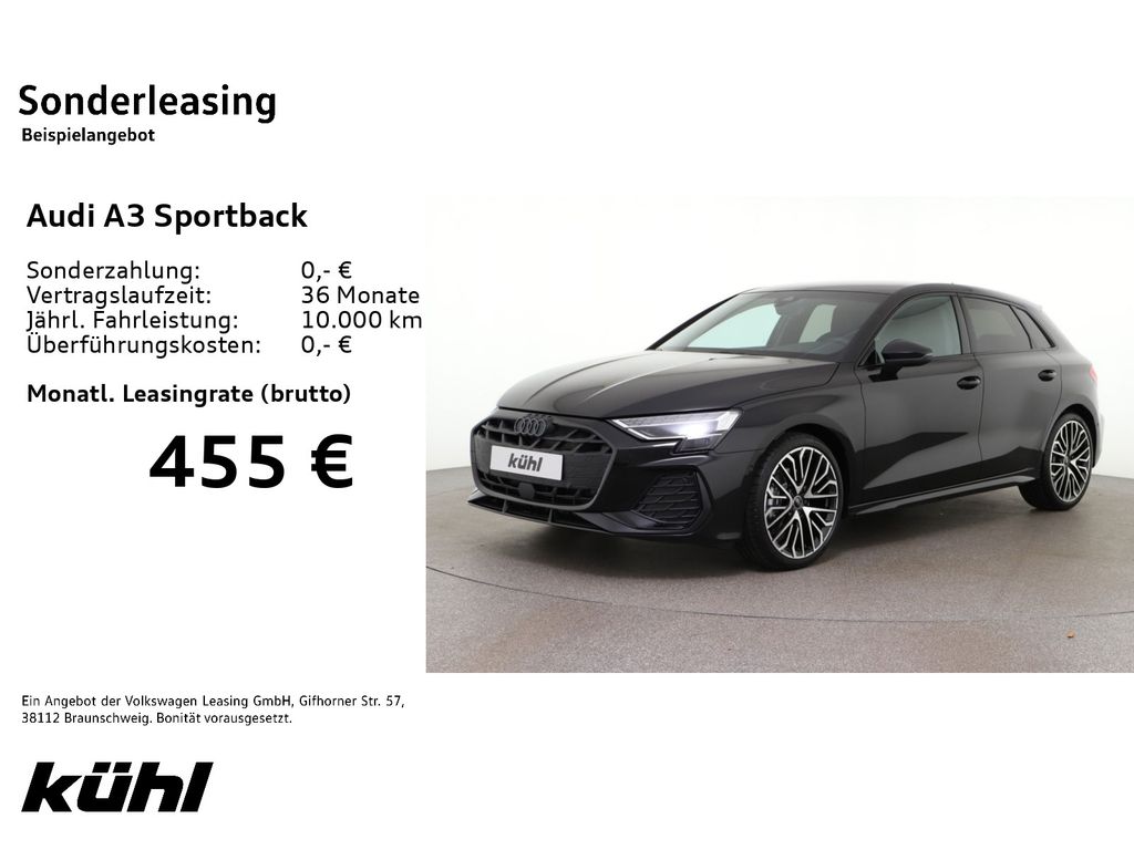 Audi A3 Sportback S line 35 TFSI S tronic 19' Matrix